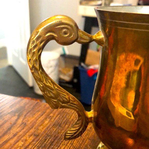 Vintage Brass Duck Stein - Picture 3 of 4